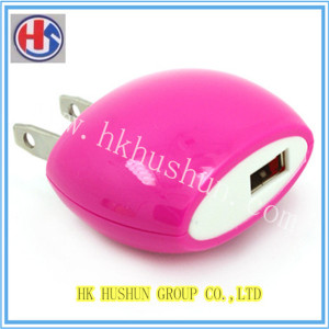 Supply Hot Color Charge Connector, Pink Charging Plug (HS-CP-003)